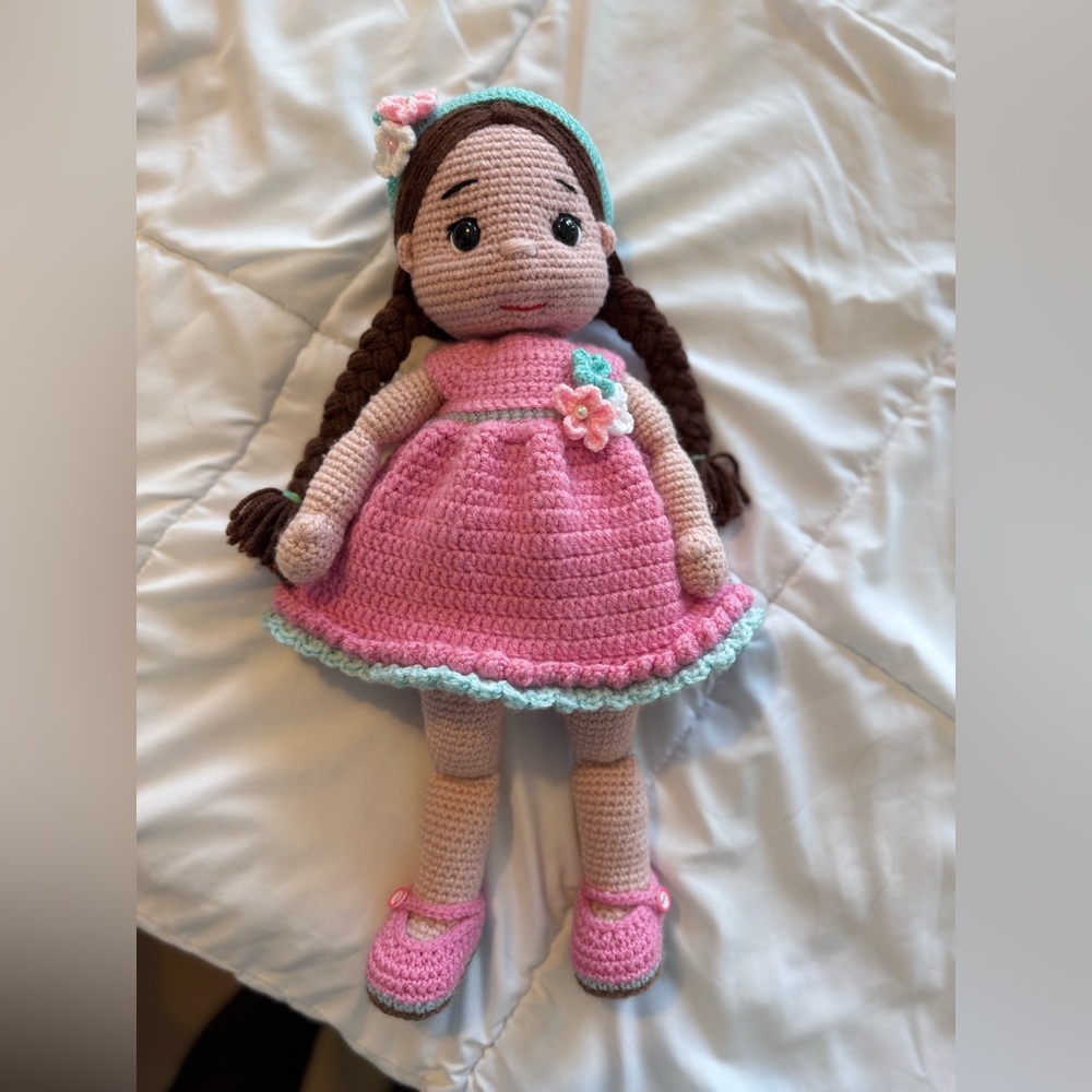 Crochet doll Alenka - Picture 3 of 3